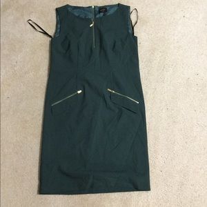 Dark green dress